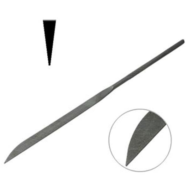 Ajax 286213861420 - Pilník jehlový 140 mm nožový, PJN, 5,6 x 1,5 mm, sek 2