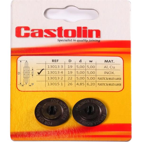 Castolin 757628 - Náhradní díl - řezací kolečko pr. 19 mm měděných a AL hliníkových trubek