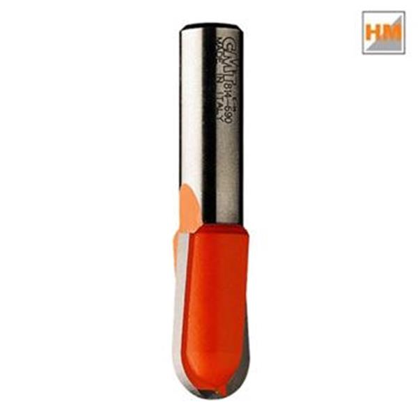 CMT Orange Tools C91406011 - Čelní vypouklá fréza na dřevo pr. 6 x 12,7 mm HM R=3, stopka 8 mm