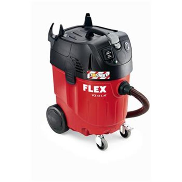 FLEX VCE 45 L AC - Vysavač průmyslový s automatickým samočističem filtru (oklepem)