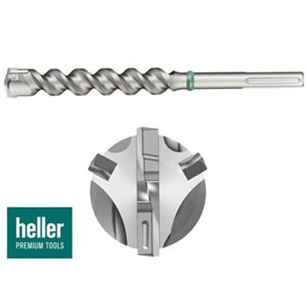 Heller 23344 6 - Vrták příklepový SDS-MAX pr. 50 mm délka 400/520 mm Y-CUTTER typ 2125