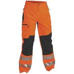 Kalhoty pracovní do pasu TICINO (vel.XXXL) reflexní, oranžovo-černé