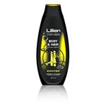 Lilien 06295 - Sprchový gel, šampon pro muže - Exciter, 400ml