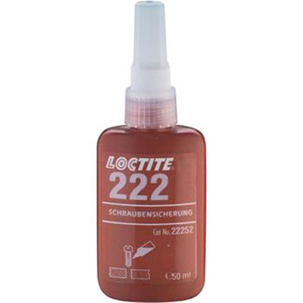 LOCTITE 22252 - Lepidlo na zajišťování šroubů 222 nízko-pevnostní, obsah 50ml