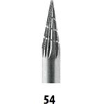 Medin 229310 - Fréza technická pr. 6x15/55mm, s válcovou stopkou 6mm, HSS, typ 54 zub č. 3