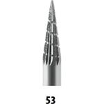 Medin 229310 - Fréza technická pr. 6x20/60mm, s válcovou stopkou 6mm, HSS, typ 53 zub č. 1