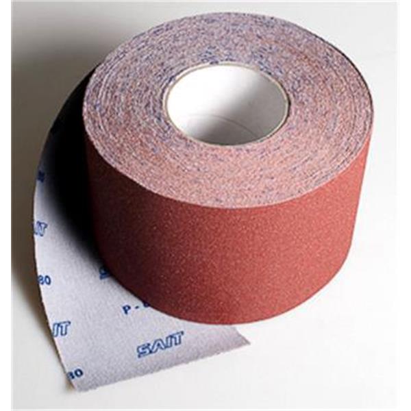 Sait - Role - brusný papír šíře 115 mm zrnitost P60 typ AW-D, na suchý zip, délka 25 m