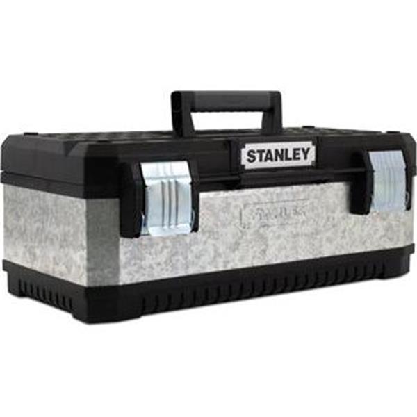 Stanley 1-95-618 - BOX kovový 49,7 X 29,3 X 22,2 cm, s madlem, nerezové petlice