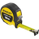 Stanley STHT37233-0 - Metr svinovací 10m, žlutá ocelová páska 25mm s oboustranným potiskem, tř. př. II, Control Lock BladeArmor