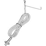 Steinel 110036976 - Náhradní díl - Napájecí kabel Power cord pro HG 2320 E, HG 2420 E, HG 2520 E, HG 2220 E