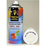 TechnoKem 002.0610 - Akrylová barva ve spreji RAL9010, bílá matná (500ml)