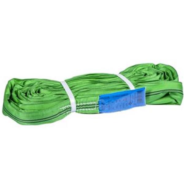 Závěsný pás, popruh - kruhový (Vinutá smyčka) nosnost 2t délka 5 m zelená