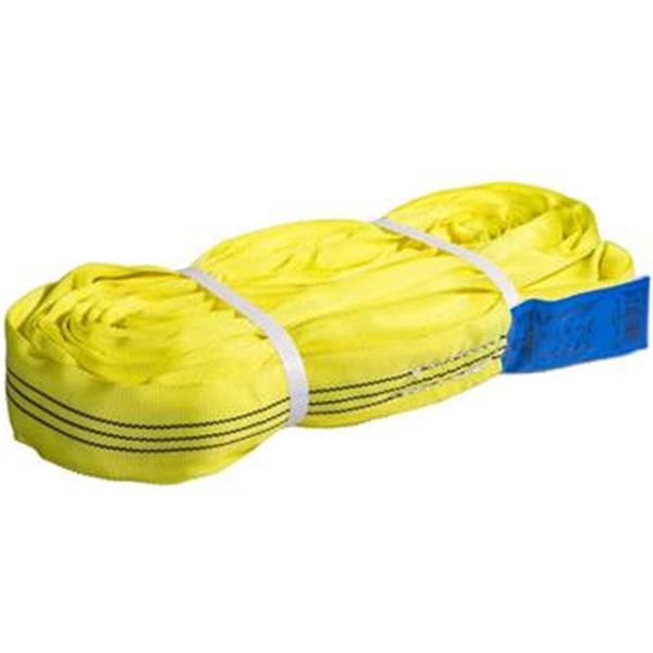 Závěsný pás, popruh - kruhový (Vinutá smyčka) nosnost 3t délka 5 m žlutá