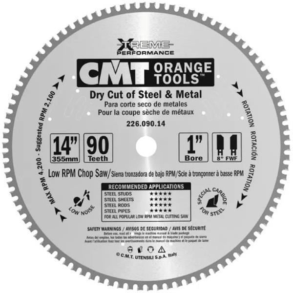 CMT Orange Tools C22603005 - Industrial Pilový kotouč na železo pr. 136 x 1,5 d10 Z30 HW