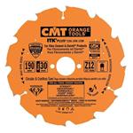 CMT Orange Tools C23621614M - ITK Diamantový pilový kotouč na cementotřískové desky pr. 216 x 2,2 mm otvor pr. 30 mm Z14