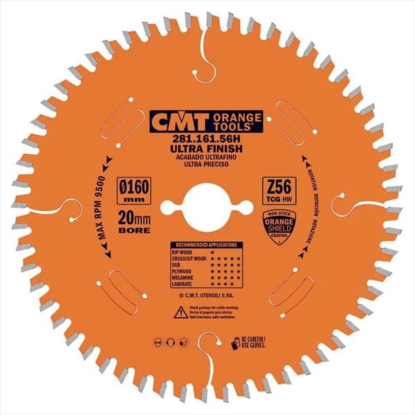 CMT Orange Tools C28106511M - X Treme Pilový kotouč na lamino a DTD pr. 260 x 2,5 mm otvor pr. 30 mm Z64 HW