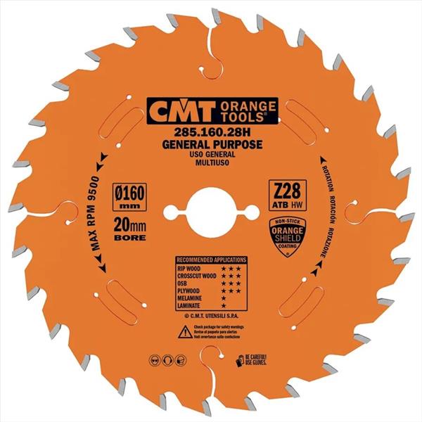 CMT Orange Tools C28504808M - Kotouč pilový na dřevo pr. 200x3,2x30 mm 48 zubů ATB
