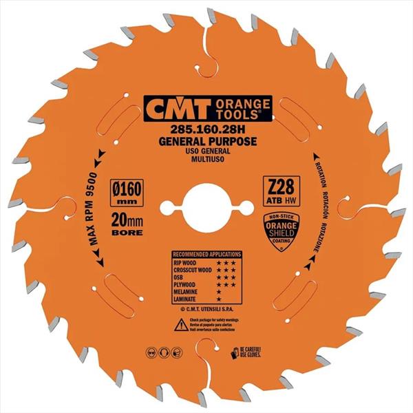 CMT Orange Tools C28504811M - Kotouč pilový na dřevo pr. 260x3,2x30 mm hrubý, 48 zubů