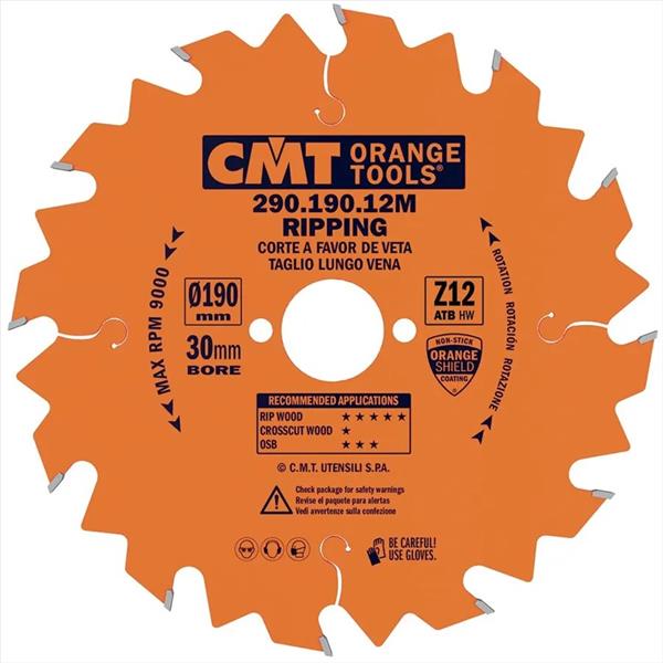 CMT Orange Tools C29020024M - Kotouč pilový na dřevo pr. 200x2,8x30 mm hrubý, 24 zubů