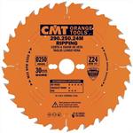 CMT Orange Tools C29026028M - Pilový kotouč pro podélné řezy pr. 260 x 2,8 mm otvor pr. 30 mm Z28 HW