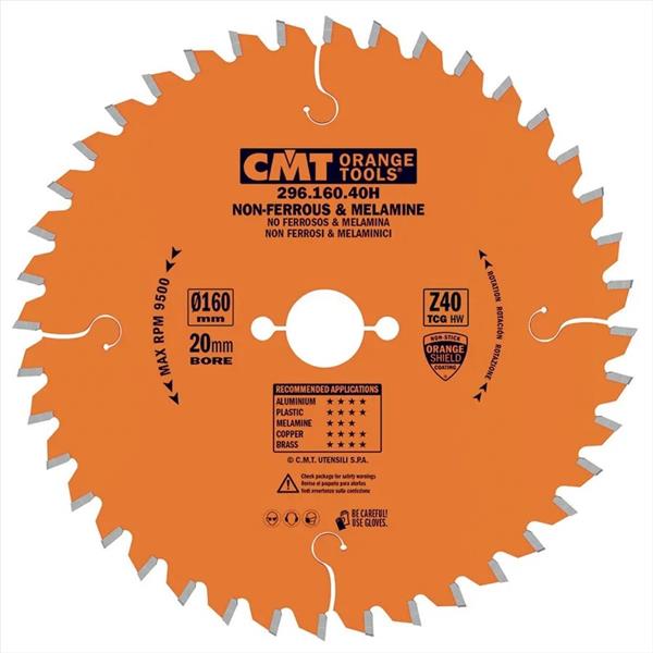 CMT Orange Tools C29616556H - Kotouč pilový pr. 165x2,2x20 mm jemný, 56 zubů na plast, lamino a neželez. kovy CMT