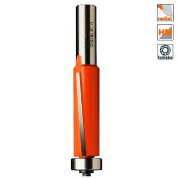 CMT Orange Tools C70619111 - Fréza ořezávací pr. 19,0x25,4x73,9 mm s ložiskem pr. 19,0mm, stopka 6 mm