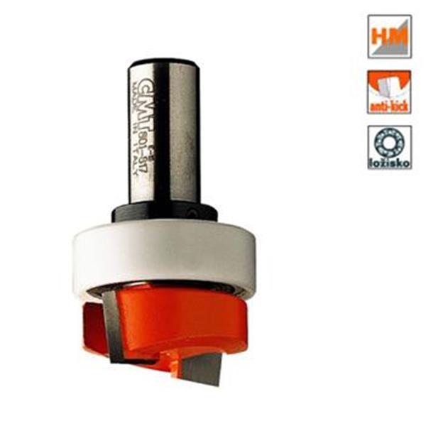 CMT Orange Tools C90116011B - Dlabací a srovnávací fréza pr. 16 x 19/ 54 mm, stopka 8 mm s ložiskem