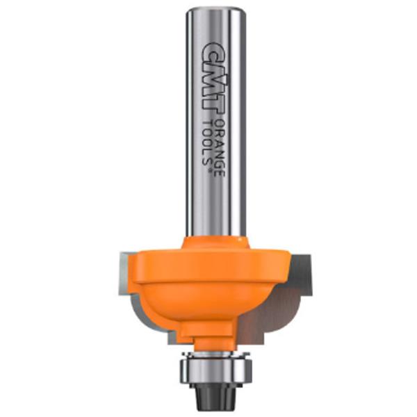 CMT Orange Tools C96404811 - Zaoblovací fréza vypouklá na dřevo pr 25,4x11,5mm, R=4,8 s ložiskem, stopka 8 mm