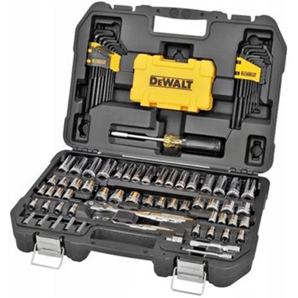 DeWalt DWMT73801-1 - 108dílná sada s ráčnou 1/4 a 3/8