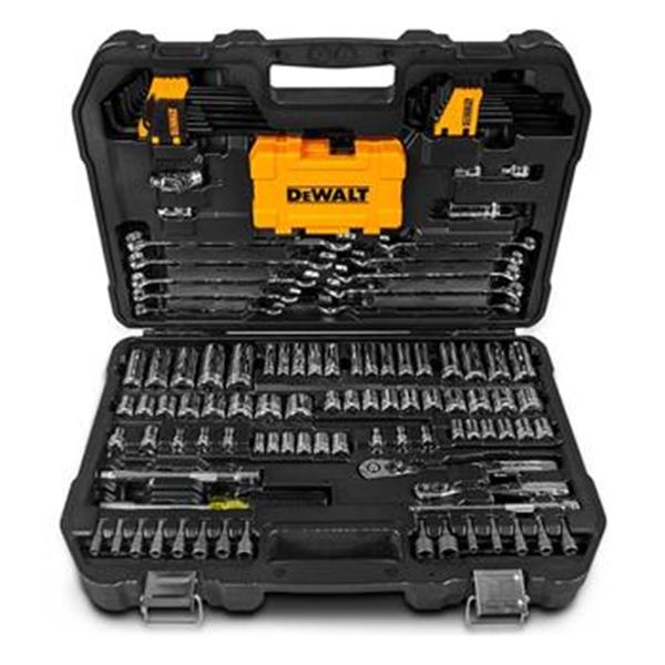 DeWalt DWMT73802-1 - 142dílná sada s ráčnou 1/4 a 3/8