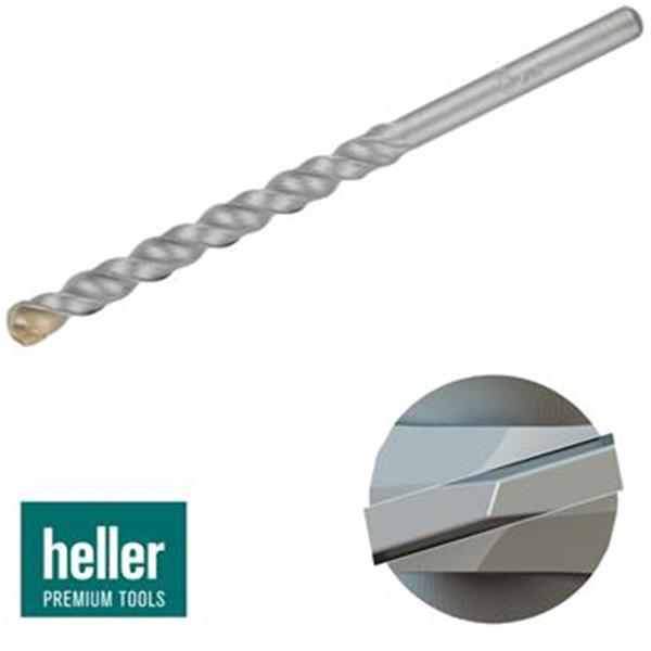 Heller 24610 1 - Vrták příklepový pr. 6 x 275/400 mm do zdiva, cihel, kamene typ 3015 PROSTONE