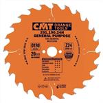 CMT Orange Tools C29119024M - Kotouč pilový na dřevo pr. 190x2,6x30 mm střední, 24 zubů