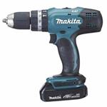 Makita DHP453SYE - Akumulátorová vrtačka příklepová, šroubovák 18V, Li-Ion 1,5 Ah, 2 rychlosti