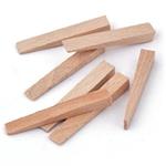 Pinie 80-651524001 - Klínky stavební, montážní dřevěné 65x24 mm klín 0-15 mm (bal. 1kg)