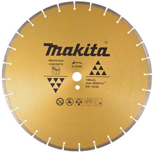 Makita D-57009 - diamantový kotouč 400x25,4x7,5mm beton