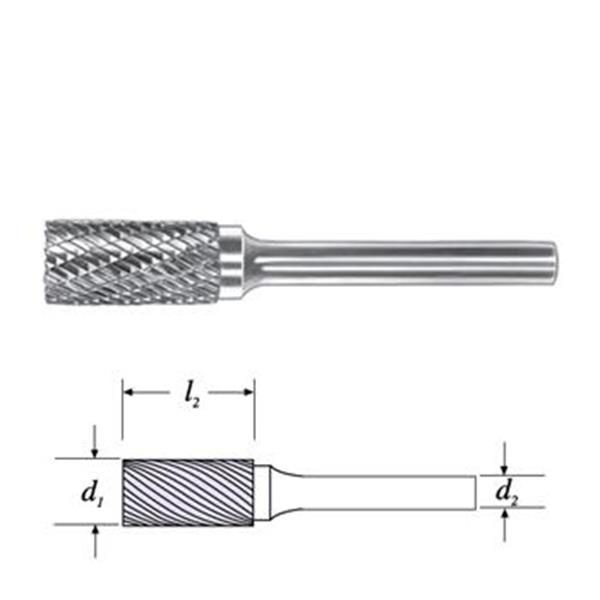 SGS 20353 (SA-9M) - Fréza technická SA-9M válcová pr. 25,0x25mm, stopka 6mm