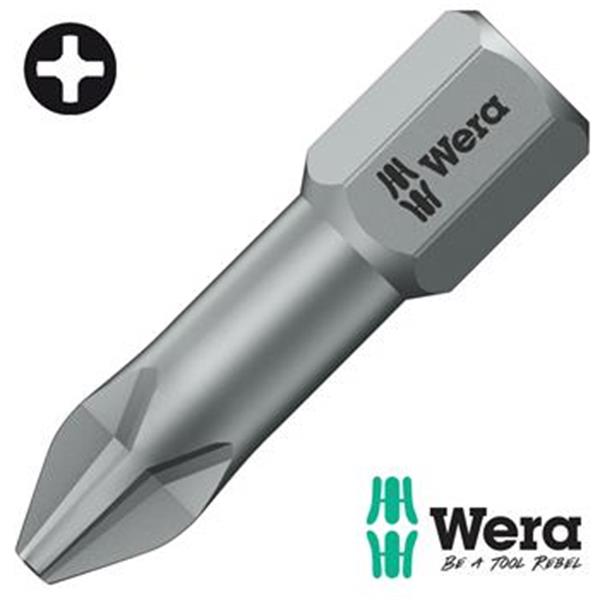 Wera 05056525001 - Bit 1/4" Phillips PH3x 25mm, serie 851/1 TZ