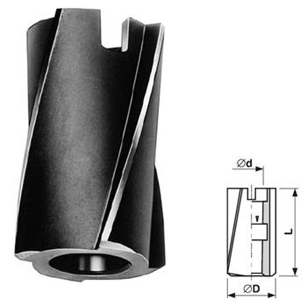 Výhrubník pr. 61,5mm strojní nástrčný na držák 241210 pr. 22mm, STIMZET