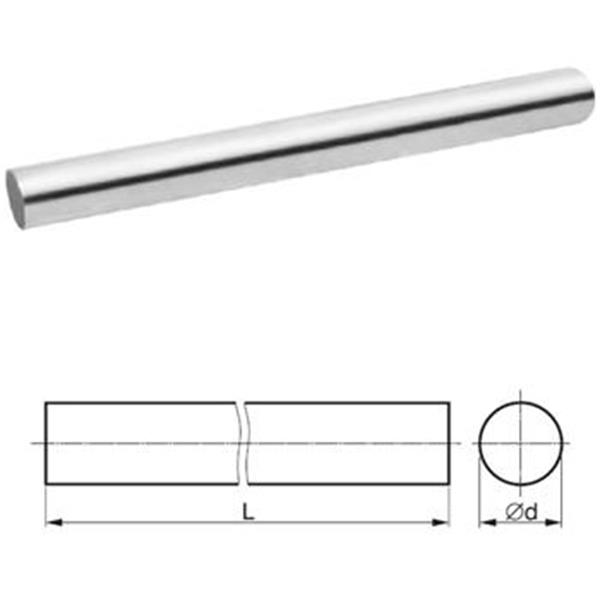 STROJÍRNY POLDI 223692 6 x 200 - Nůž soustružnický pr. 6 x 200 mm, kruhový HSS 10, polotovar RADEKO