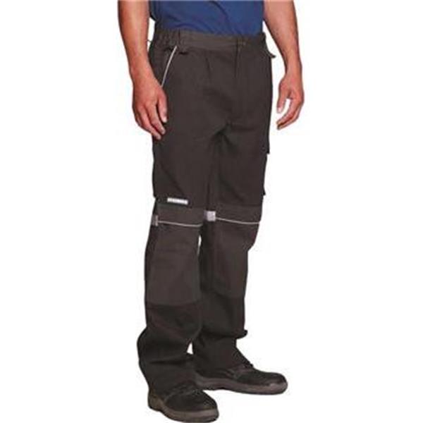 Kalhoty pracovní do pasu STANMORE (vel.56) hnědé, montérkové