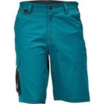 Kalhoty pracovní kraťasy (šortky) CREMORNE (vel.60) montérkové, barva modrá (petrolejová)