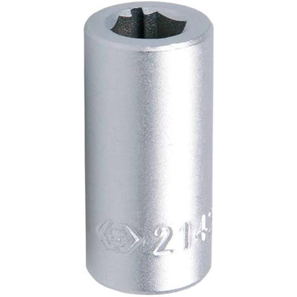 King Tony 2142 - Adaptér, redukce z 1/4" čtyřhranu na BITy 6,3mm (1/4") DIN 3122 magnetický