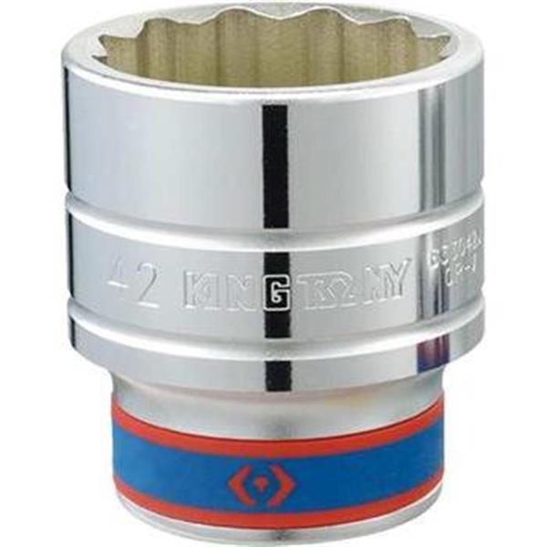 King Tony® 633054M - Hlavice nástrčná - ořech 3/4", 54mm, 12-hranná, DIN3124