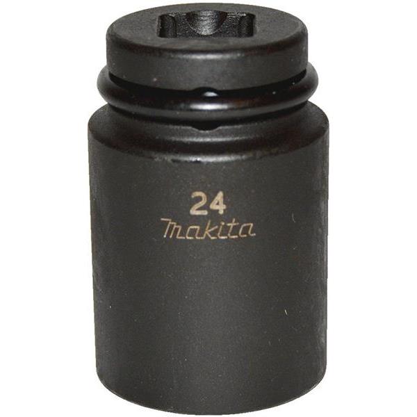 Makita 134836-6 - Hlavice nástrčná - ořech 1/2", velikost 24 mm, průmyslová (kovaná) (new B-52261)