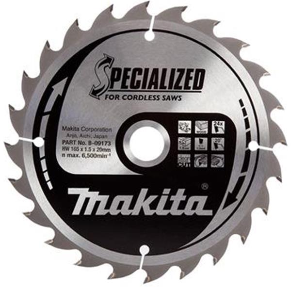 Makita B-09173 - Kotouč pilový pr. 165x20mm 24 zubů