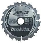 Makita B-09341 - Kotouč pilový pr. 185 x 2,0 x 30mm 16T dřevo =oldA-86050 =new B-33043