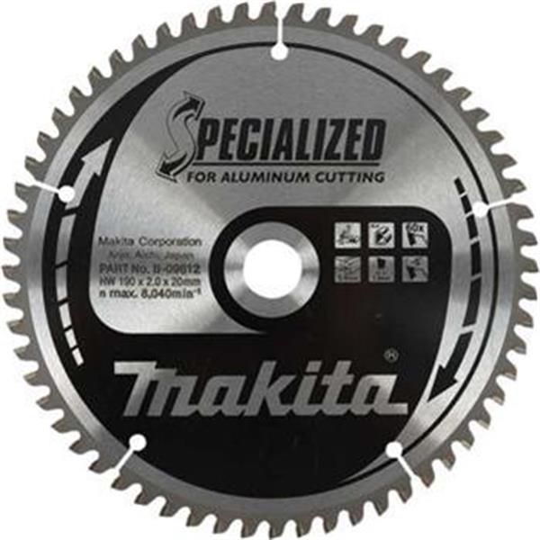 Makita B-09525 - Kotouč pilový pr. 270 x 2,6 x 30mm, počet zubů 40, úhel 18°, použití na dřevo, Specialized