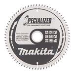 Makita B-29474 - Kotouč pilový pr. 216 x 2,5 x 30mm, počet zubů 72, použití na lamino