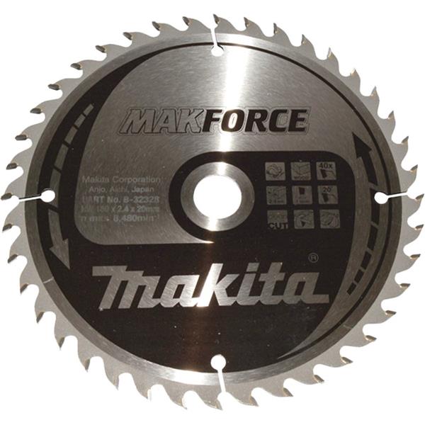 Makita B-32328 - Kotouč pilový pr. dřevo MAKFORCE 180 x 2.4 x 20mm 40Z = old B-08458