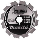 Makita B-33554 - Kotouč pilový pr. dřevo SPECIALIZED konstrukce 190 x 2.6 x 30mm 12Z = old B-13683